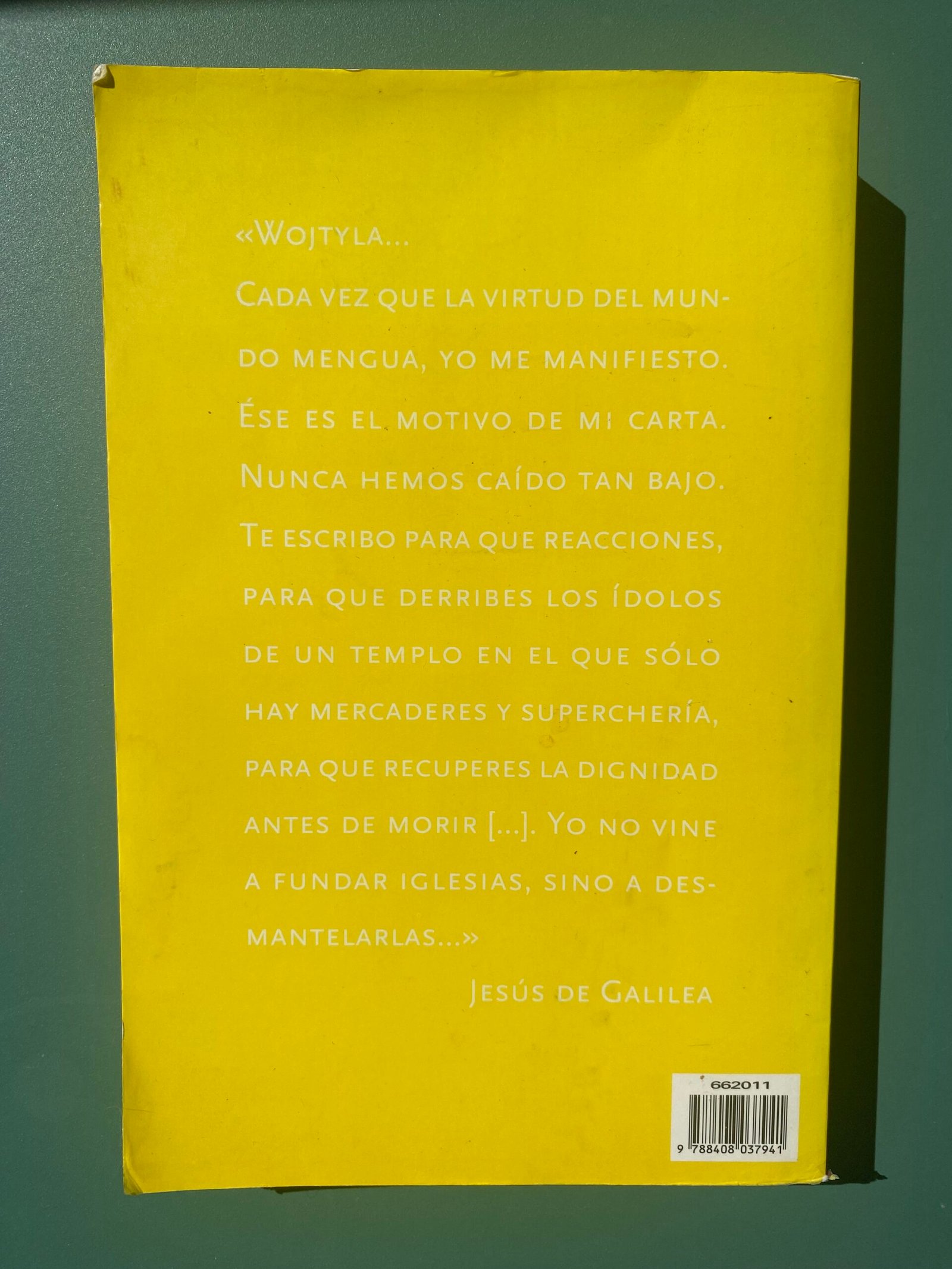 Carta de Jesús al Papa - Fernando Sánchez Dragó - Image 2